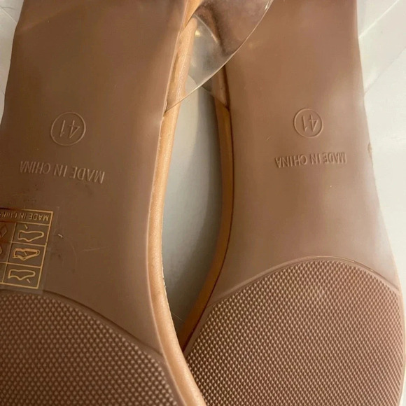 Shien clear 2” sandals size 41 (see measurements) - Picture 7 of 8